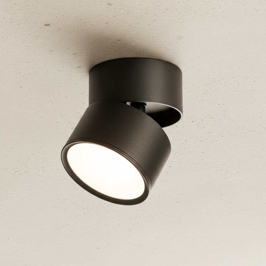 Projecteur LED ajustable et élégant pour plafonds modernes