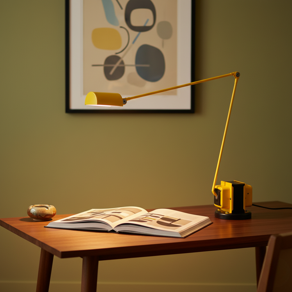 PivotLamp | Lampe de Bureau LED Moderne Minimaliste avec Bras Ajustable