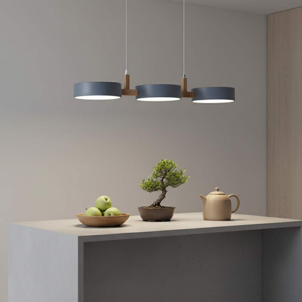 Lustre Nordique Moderne - Éclairage Suspendu Multi-Lumière pour Espaces de Salle à Manger et Cuisine
