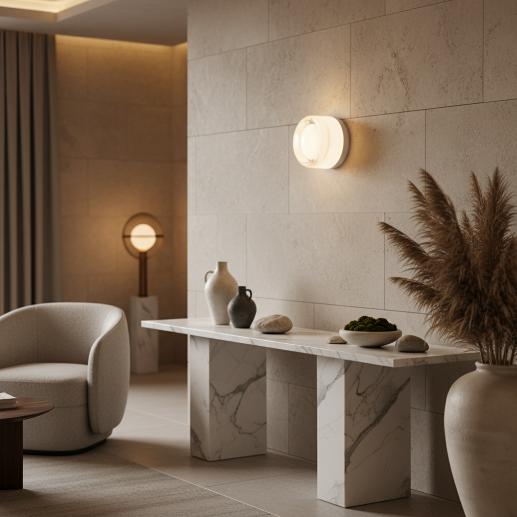 Rondel - Applique Murale Moderne avec Éclat LED Doux