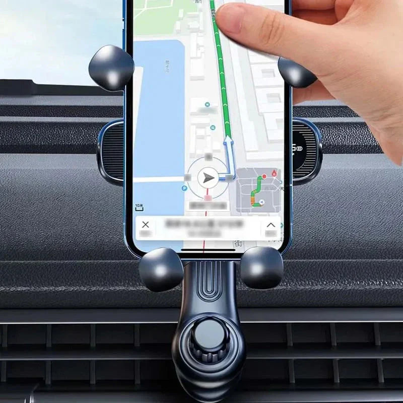 Support de téléphone auto à gravité