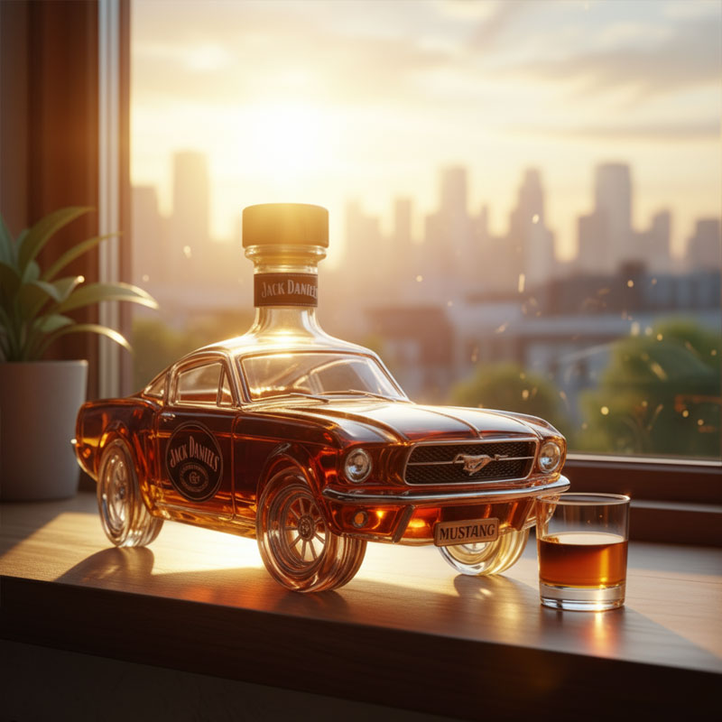 WhiskyWild™ | Bouteille de Whisky Bronco