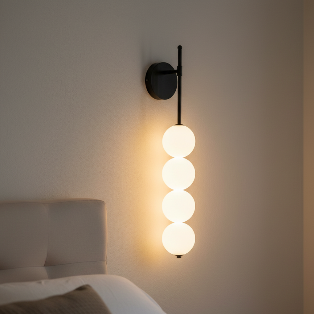 Applique Murale Élégante Minimaliste - Éclairage Intérieur LED Chaud pour Maisons Modernes