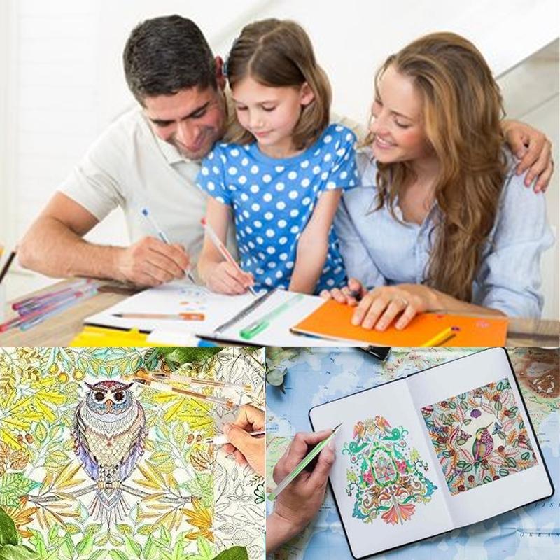 GlitteryPen™  | Ensemble de stylos gel avec 18 couleurs | Effets pailletés et métalliques | Créatif pour enfants et adultes