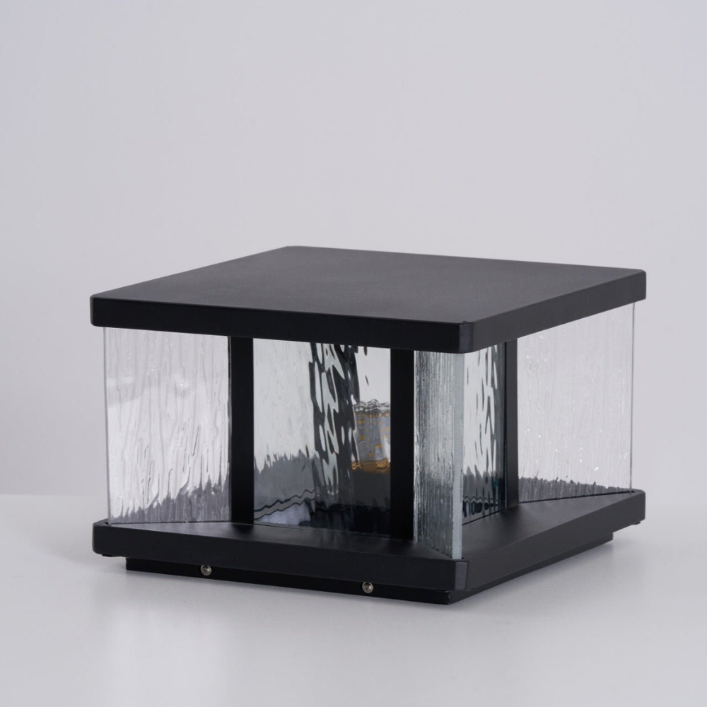 Lumière de Pilier Moderne pour Extérieur - Lampe de Pilier en Aluminium Étanche pour Allées