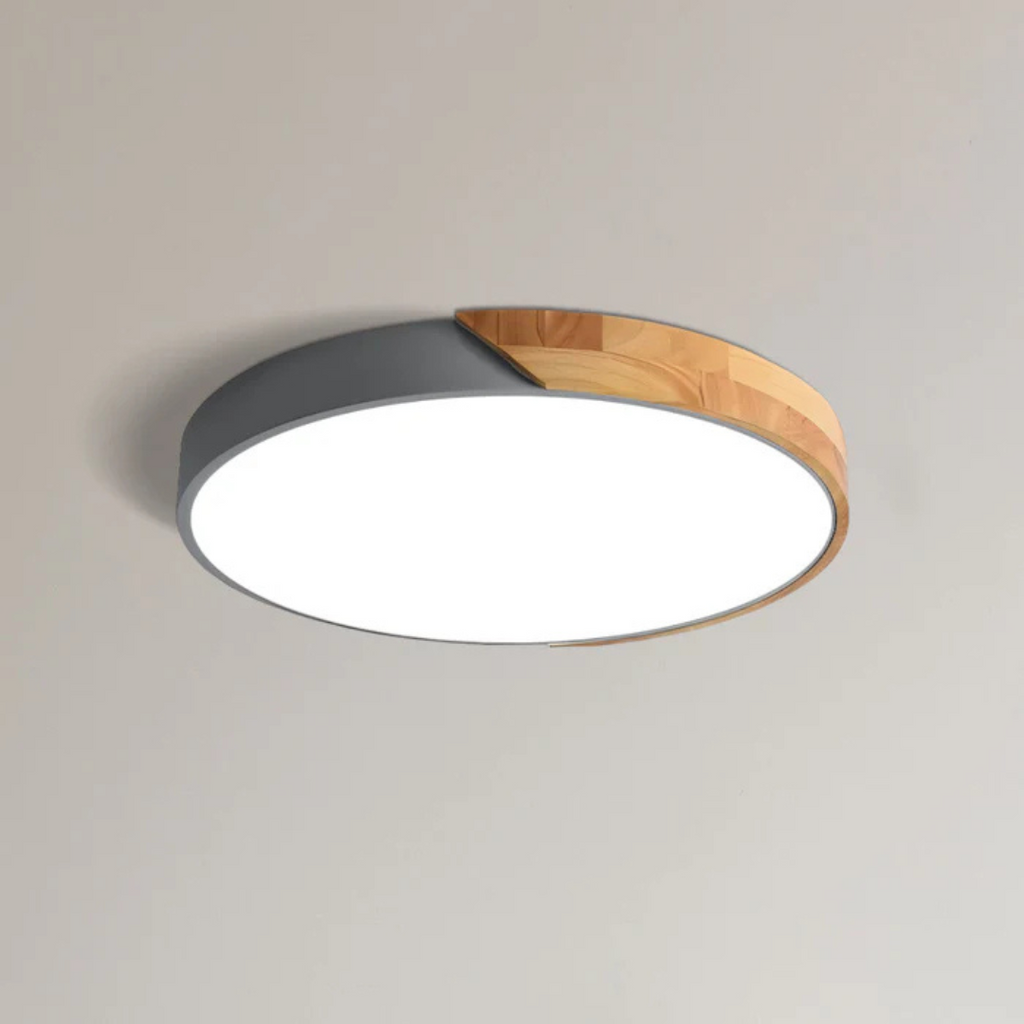 Lampe de plafond LED élégante au style scandinave