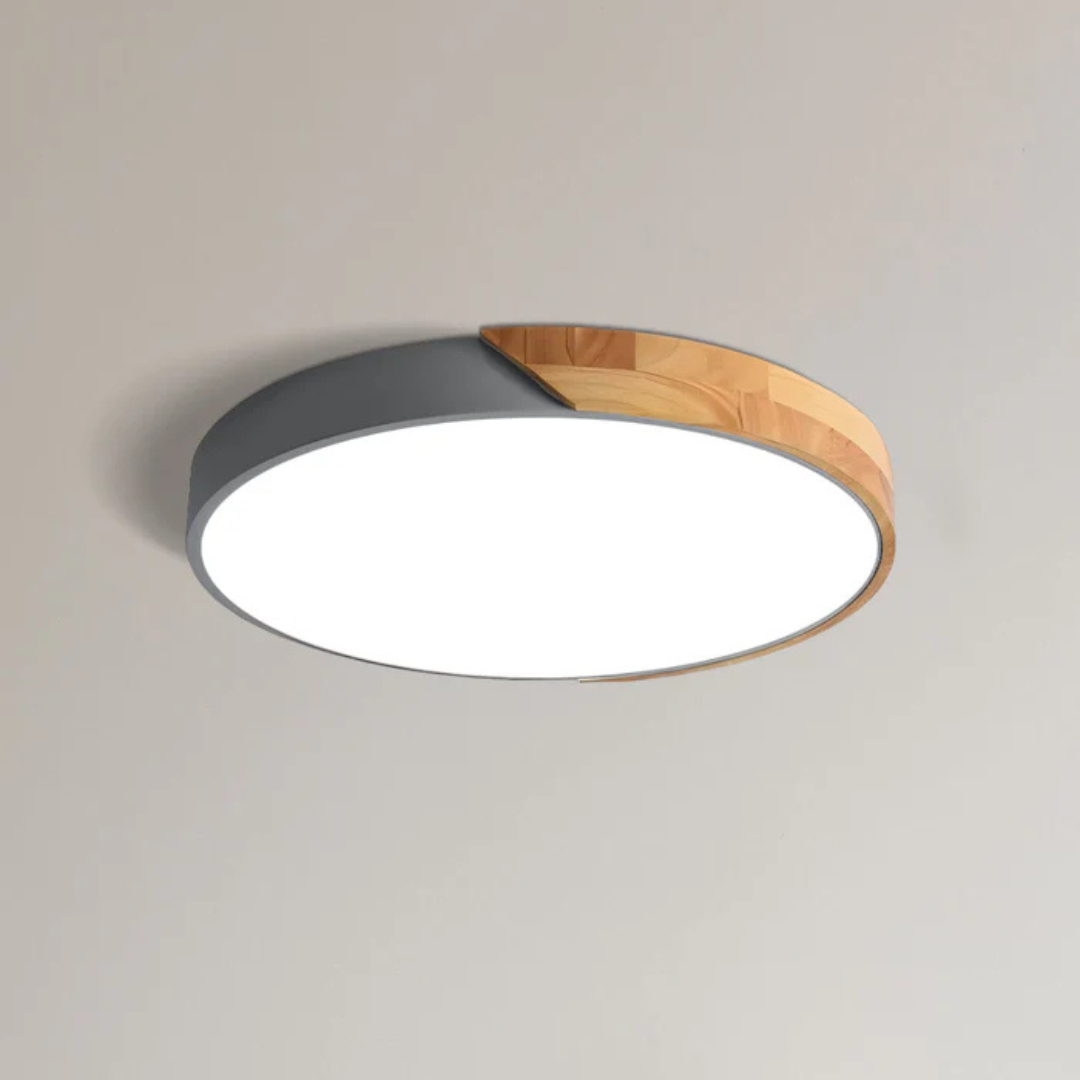 Lampe de plafond LED élégante au style scandinave