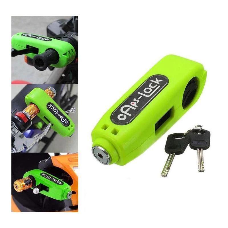 1+1 GRATUIT | CapsLock Antivol de Moto | Serrure de Guidon Efficace | Protection Antivol pour Scooters & Motos