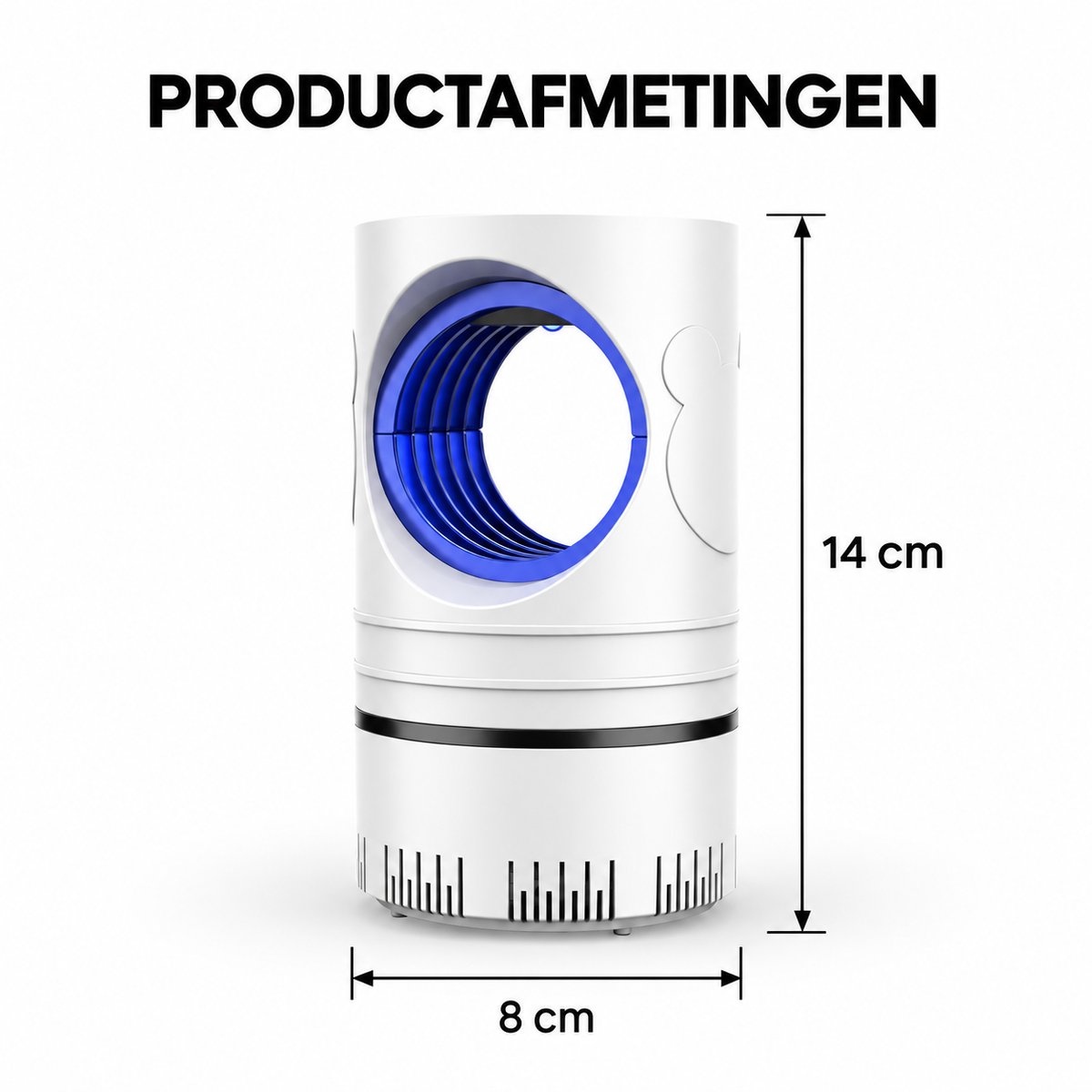Piège à moustiques LED bionique avec puissance d'aspiration élevée