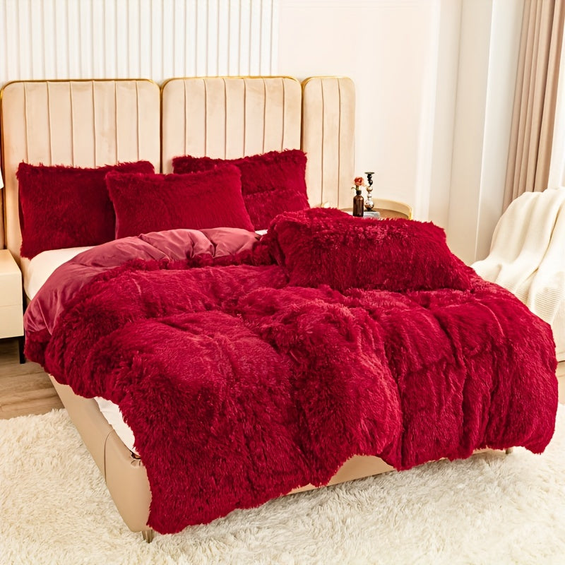 HUECOMFY – Ensemble de Housse de Couette en Polyester Multicolore
