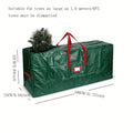 Grand sac de rangement pour arbres de Noël artificiels – Modèle TreeTote en polyester imperméable et résistant