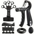 KIT GRIPMASTER – Entraîneur de force pour les mains et les avant-bras en 5 pièces