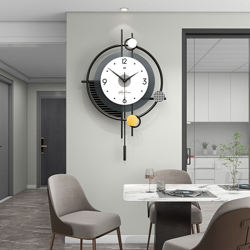 AURA - Horloge de Salon Élégante avec Accent de Design Simple