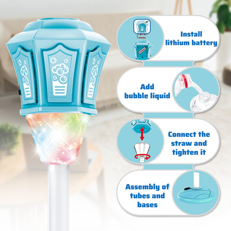 SPARKLEBUB – Machine à bulles illuminée pour des moments de jeu enchanteurs