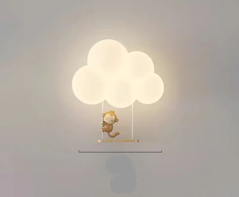 Magie de la Lumière dans la Lampe Murale pour Enfants