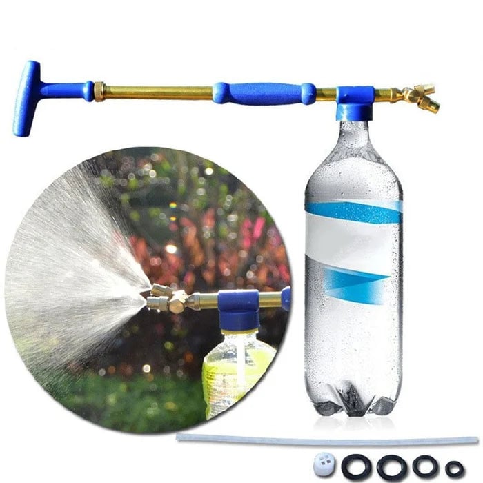 SprigFlow – Arrosage facile des plantes avec n'importe quel embout de bouteille