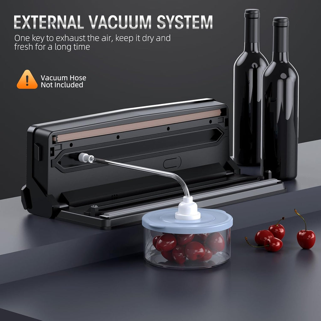 Machine de mise sous vide 8-en-1 avec cutter intégré