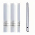 SKEWERTUBE – Ensemble de brochettes en acier inoxydable avec tube de rangement