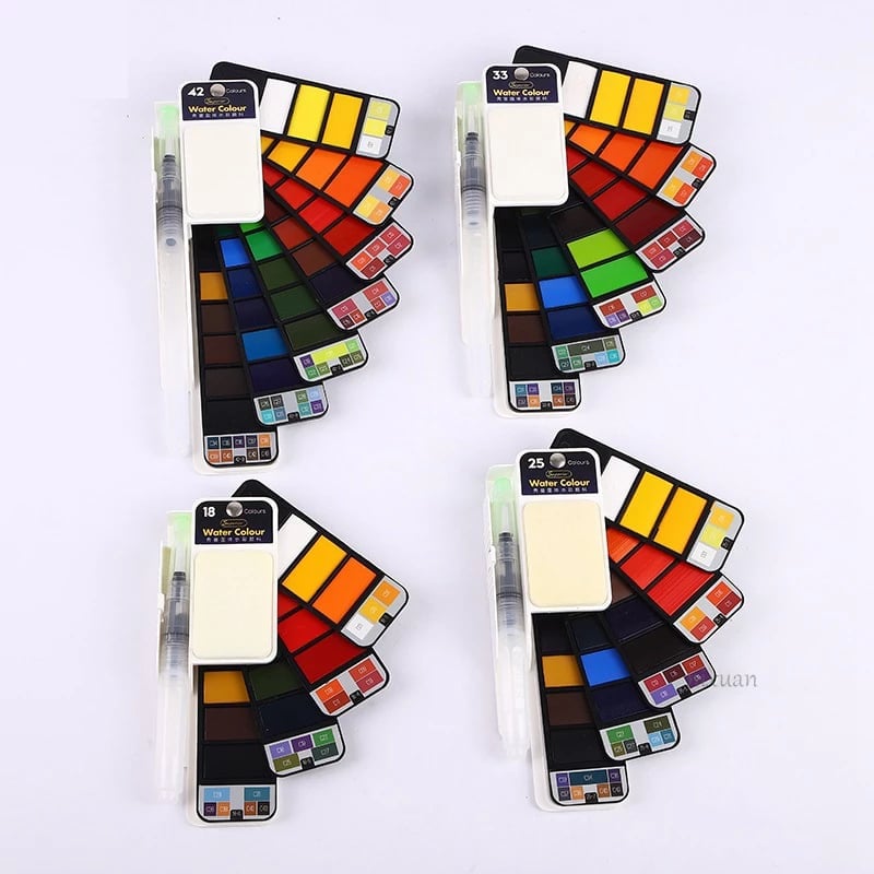 Creativo™ | Ensemble de Aquarelle Ensemble de voyage pratique pour aquarelle