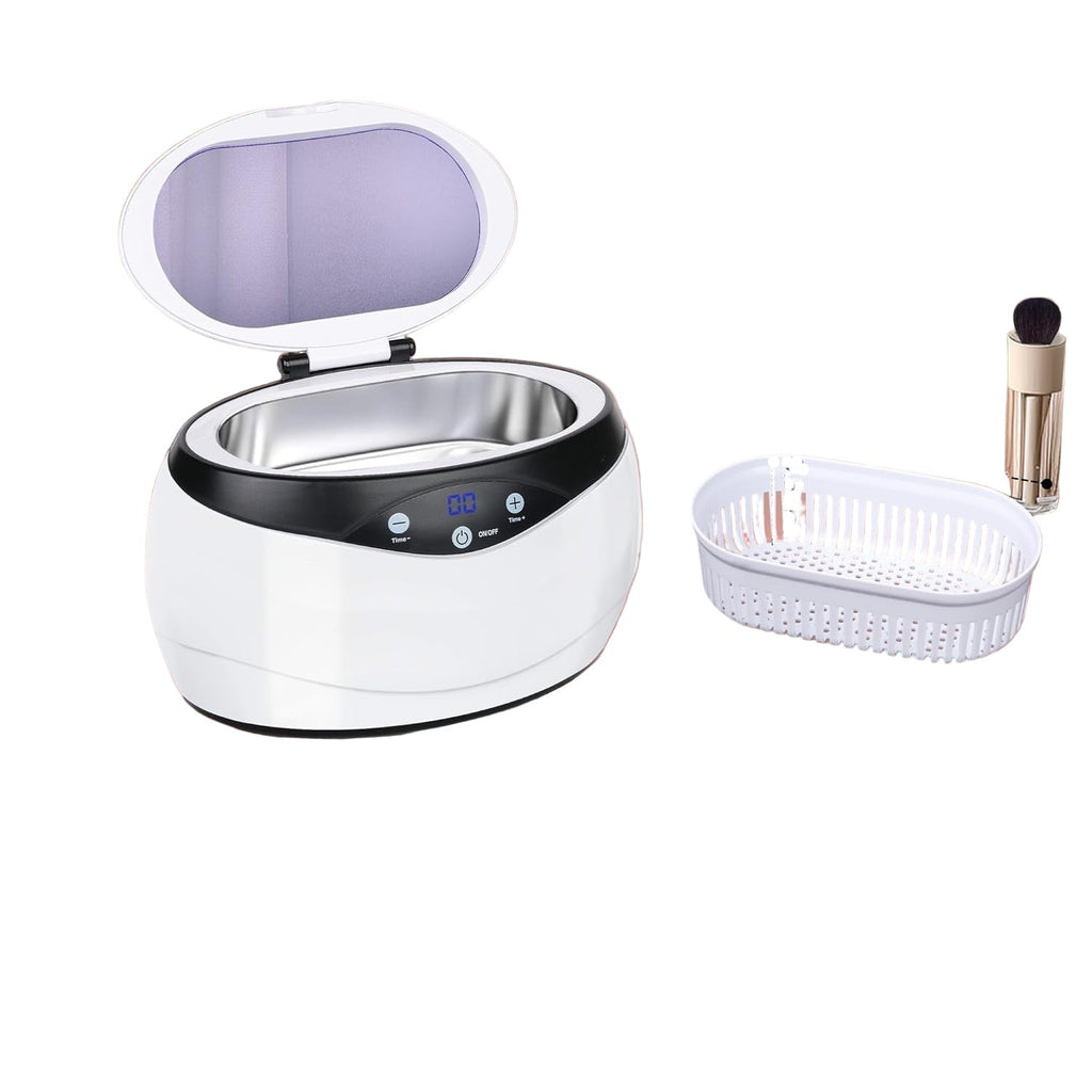 Nettoyeur ultrasonique de bijoux 650ml avec support pour montres – ShineMate