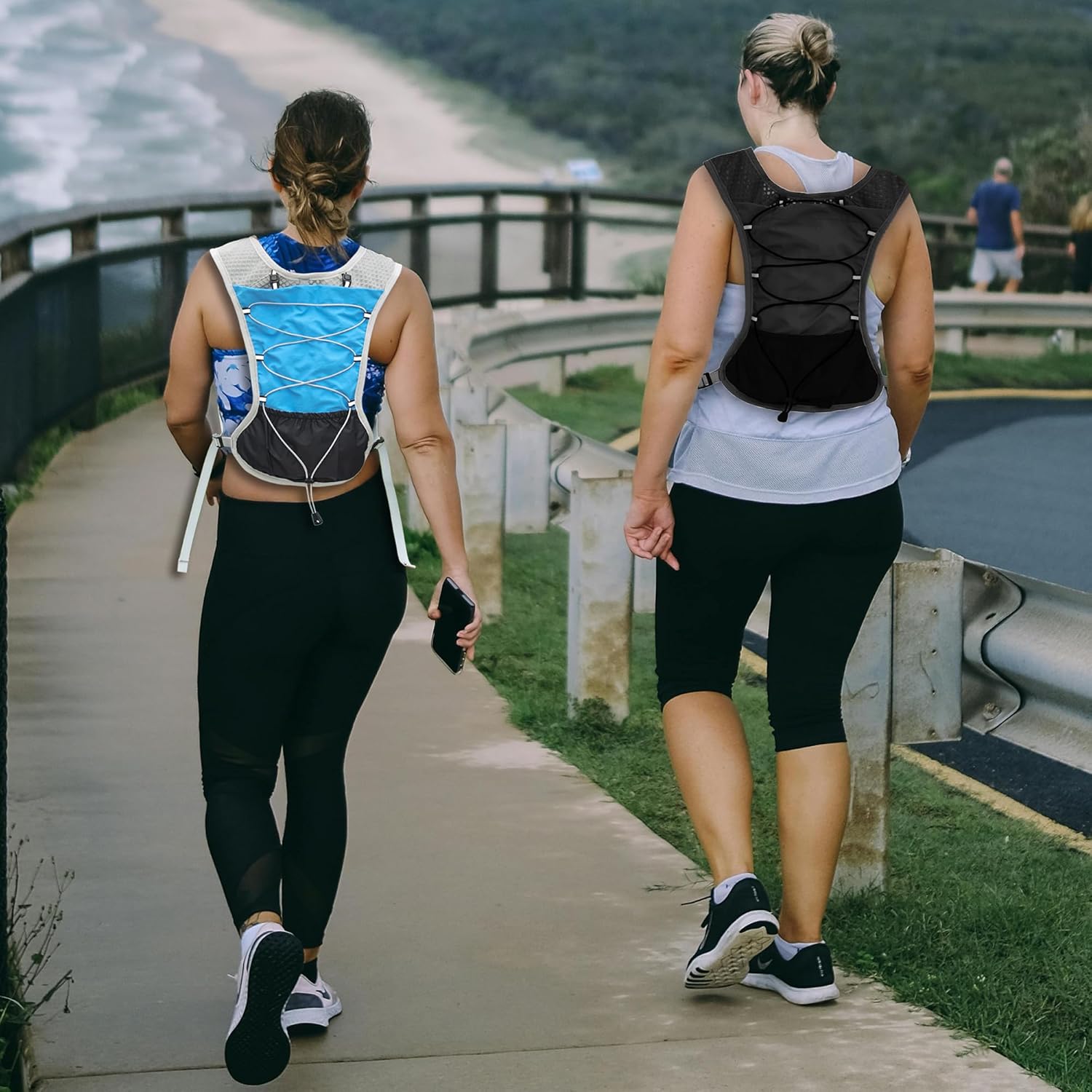 Gilet de Course Ultra-Léger avec Réservoir d'Eau de 2L – Dravien