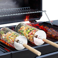 GRILLEXA - Panier de Grill Premium en acier inoxydable pour BBQ en extérieur