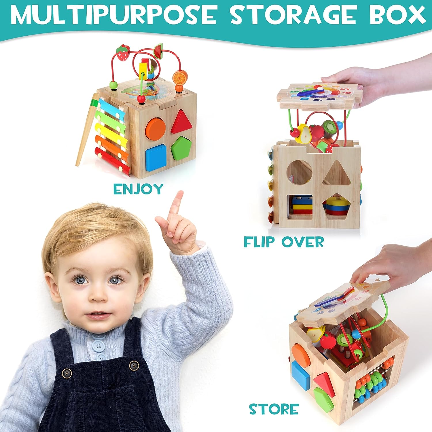 Cube Montessori 8 en 1 – Cubbi