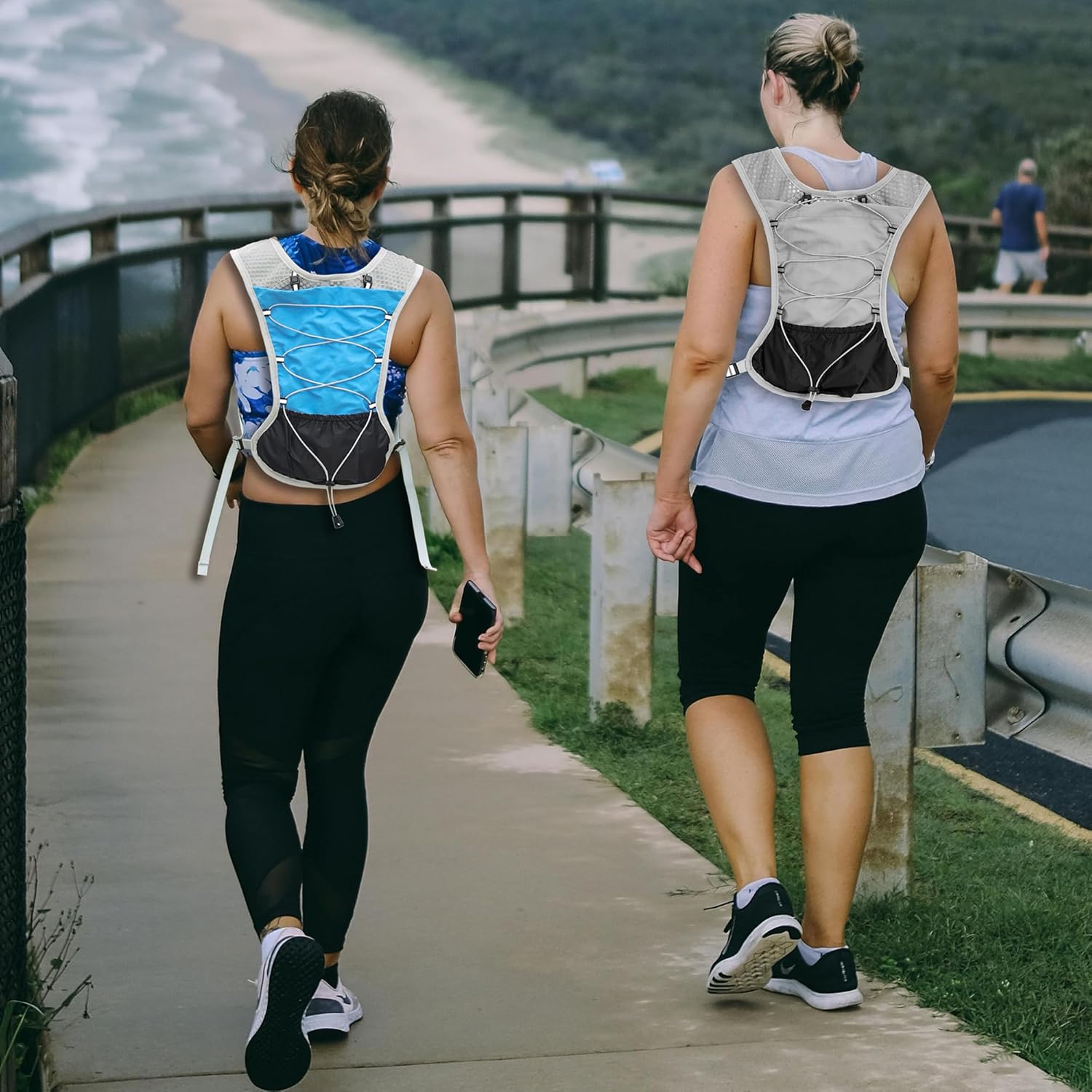 Gilet de Course Ultra-Léger avec Réservoir d'Eau de 2L – Dravien