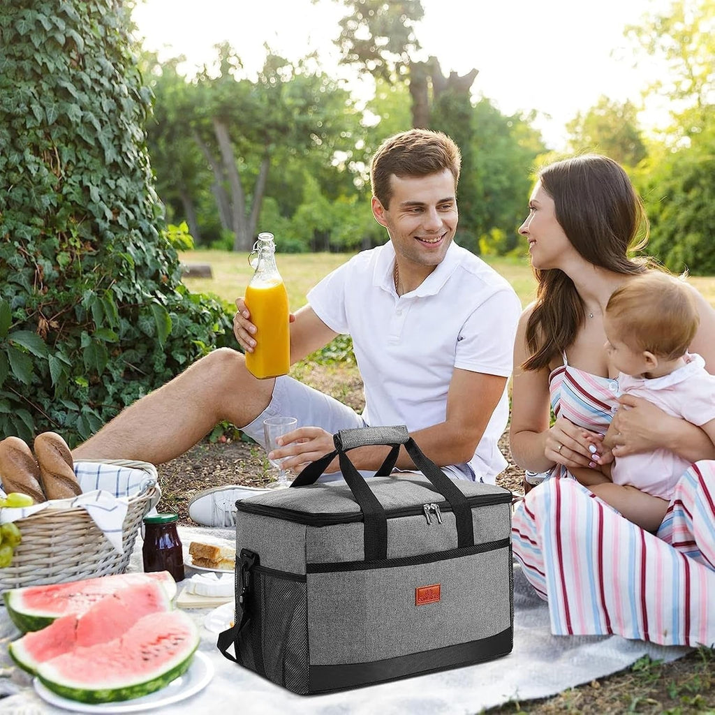 Skanto | Sac de Glace Étanche 33L | Isolé, Spacieux & Idéal pour Pique-niques, Journées à la Plage, Randonnées et Activités de Plein Air