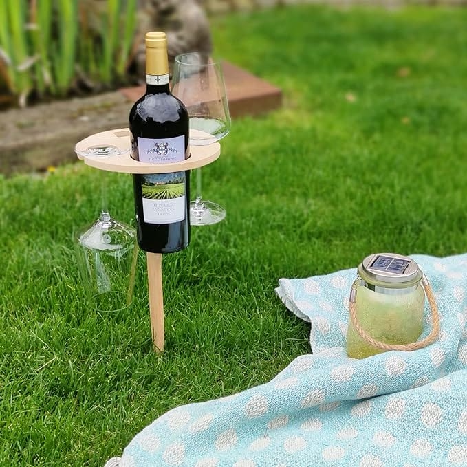 50% de réduction | Vino™ - Table de pique-nique pliable avec support à vin [Dernier jour de réduction]