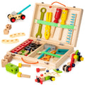 Coffre à Outils en Bois pour Enfants - Créatif et Éducatif