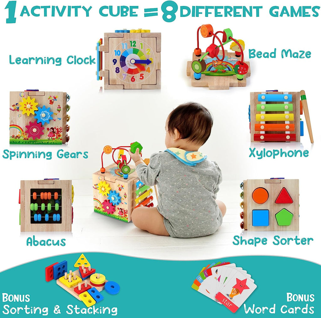 Cube Montessori 8 en 1 – Cubbi