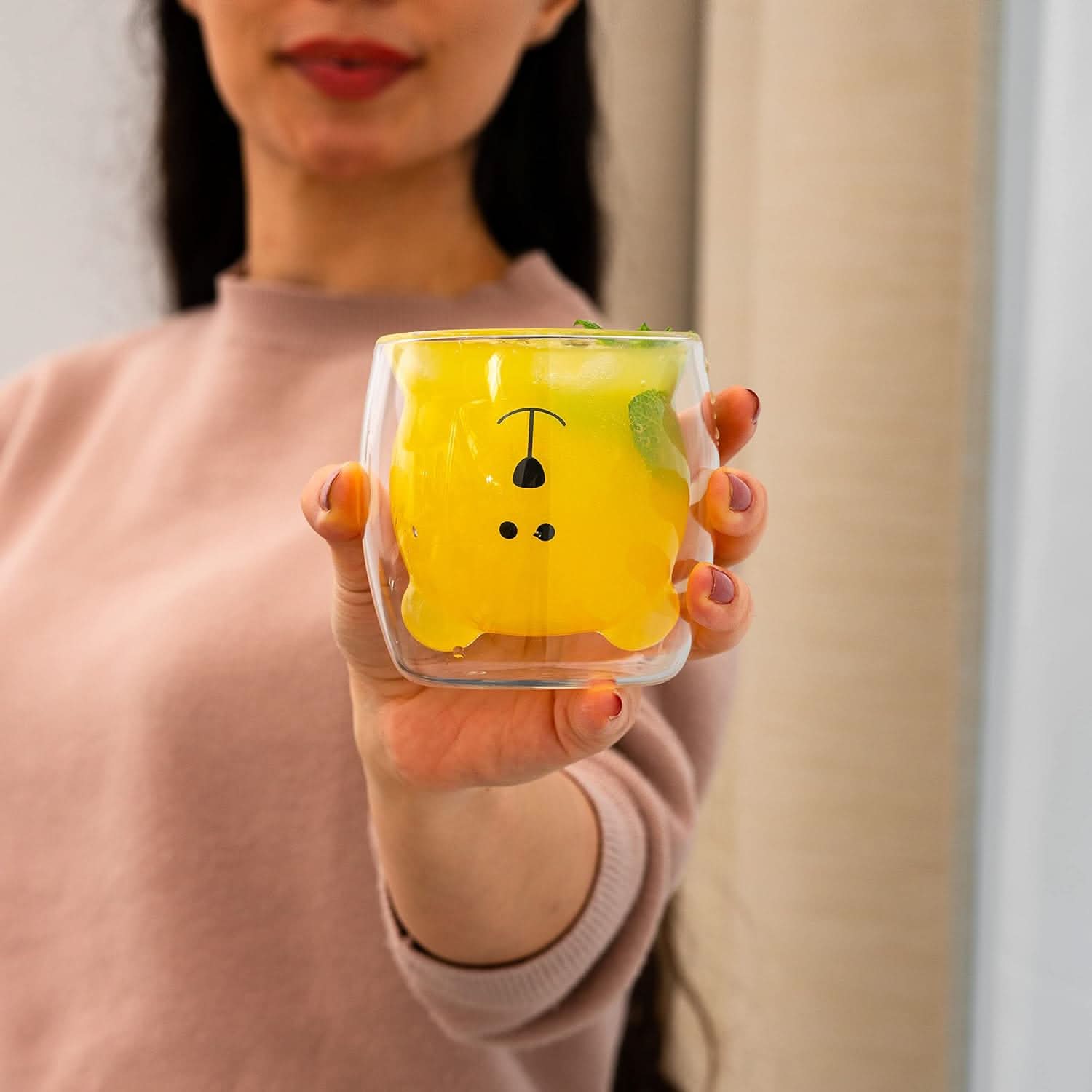 Tasse en forme d'ours - Mignonne et pratique
