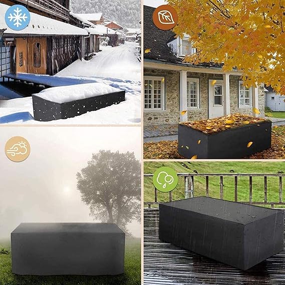 WeatherGuard Housse de Mobilier de Jardin – Durable et Fiable pour Chaque Saison