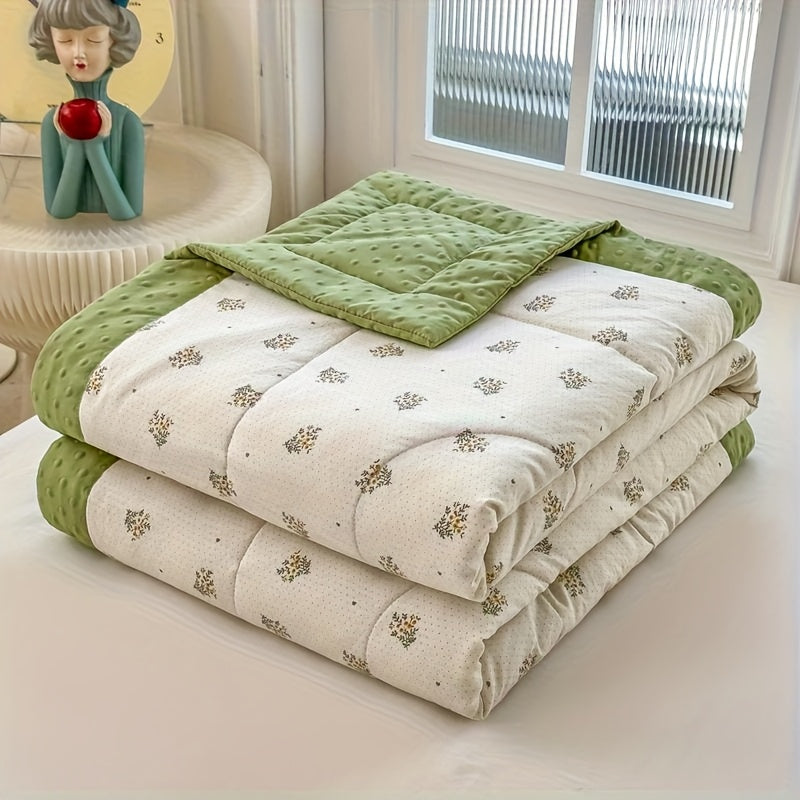 BLOOMCOOL – Couette d'été florale légère pour un confort de sommeil respirant