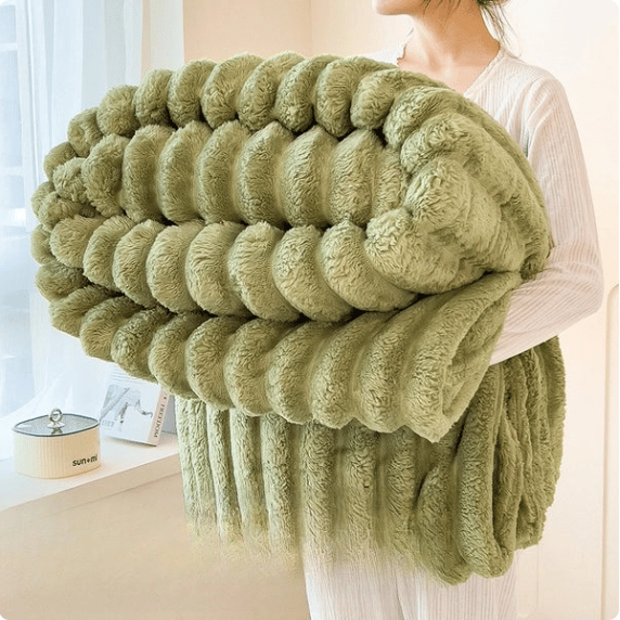Couverture en flanelle ultra douce pour une chaleur confortable