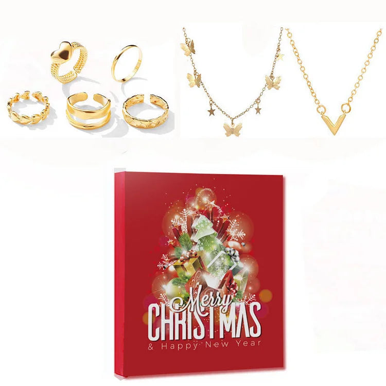 Calendrier de l'Avent Bijoux en Or/Argent - Livia