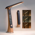 FLEXILUX – Lampe de Bureau LED Portable Pliable avec Affichage de l'Heure