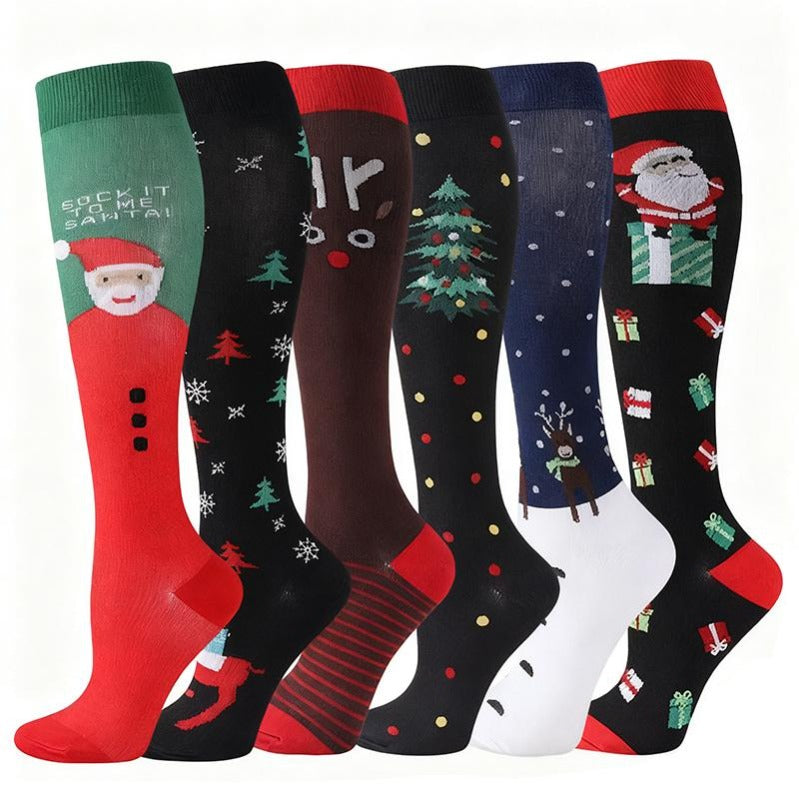 Chaussettes de Compression Vibrantes