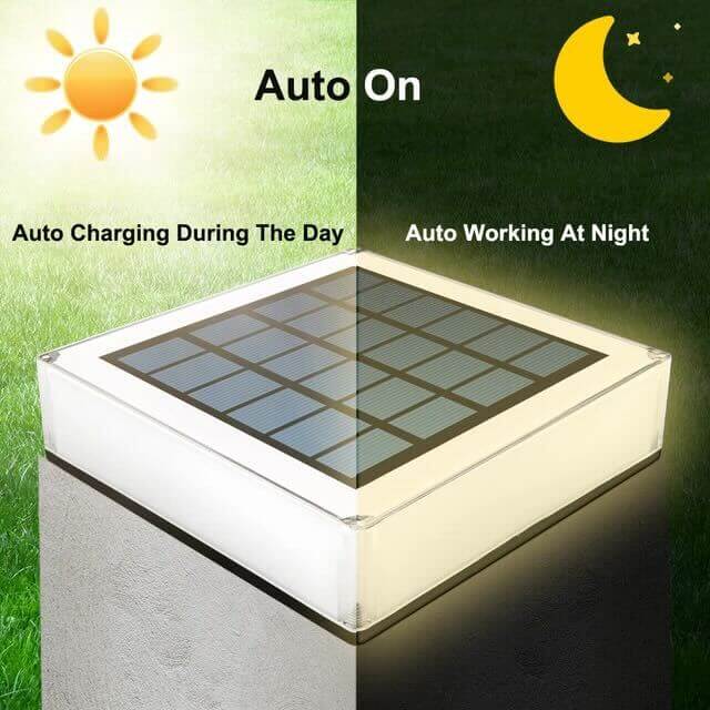 Lampe Solaire LED Moderne pour Extérieur - Durable