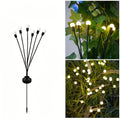 NIGHTFLARE - Lampes solaires LED Firefly de 6/8/10, décoration de festival et de jardin