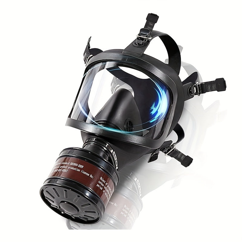 Masque à gaz facial tactique Guardian - Protection ultime contre les dangers chimiques