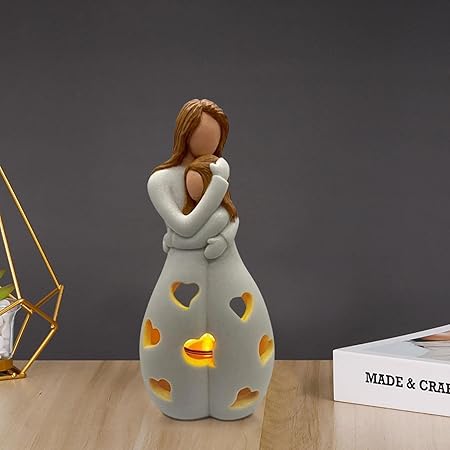 Lampe de Table en Forme de Cœur Symbole d'Amour Éternel