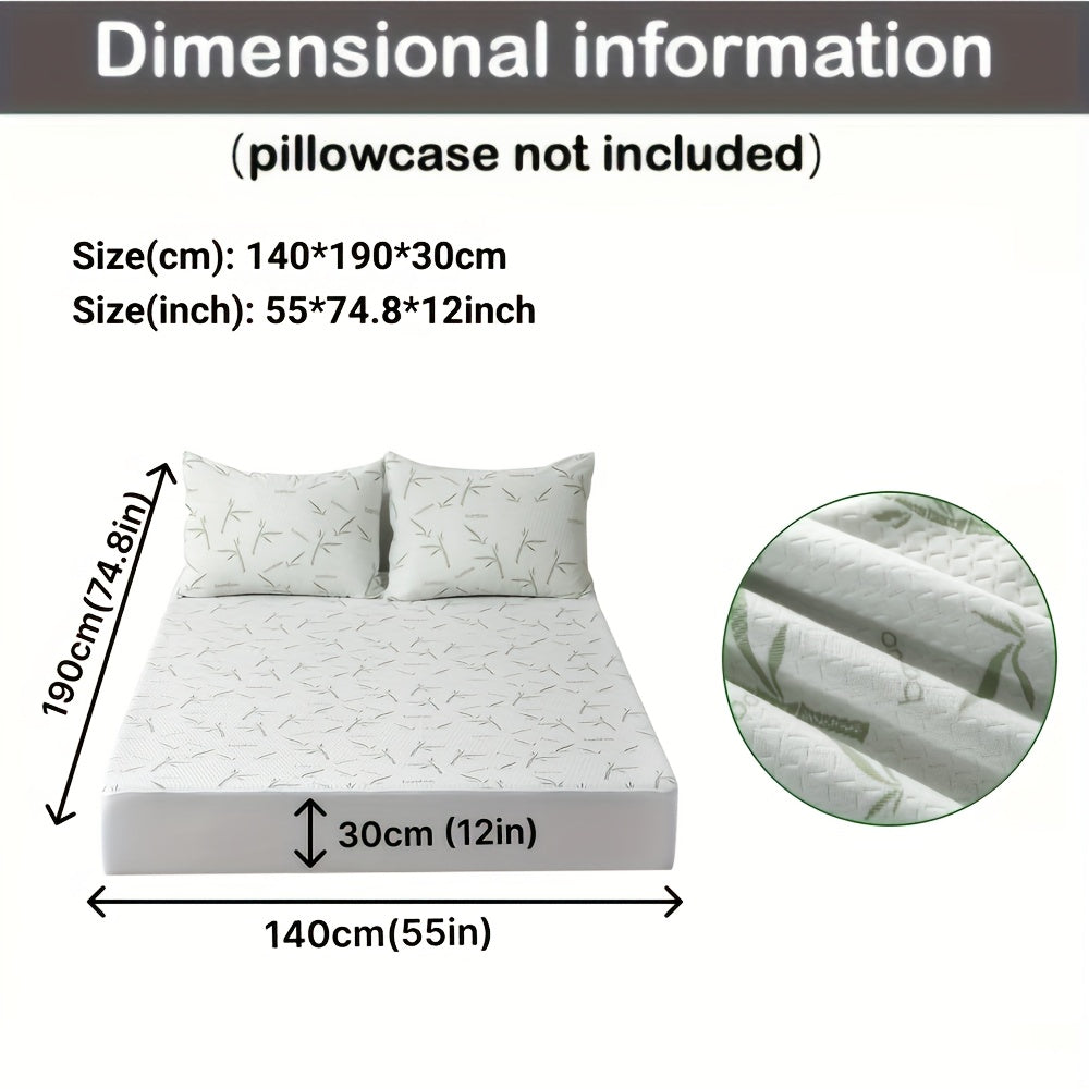 BambooCool Protège-matelas – Respirant et Rafraîchissant pour un Confort de Sommeil Amélioré