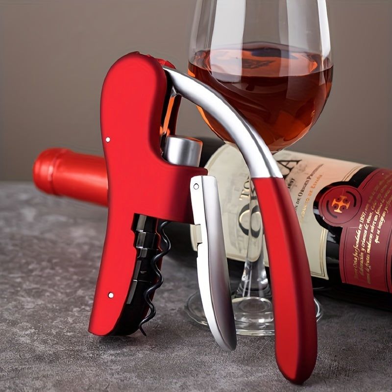 Tire-bouchon ergonomique – Ouvrir les bouteilles de vin rapidement et en toute sécurité pour la maison et la restauration
