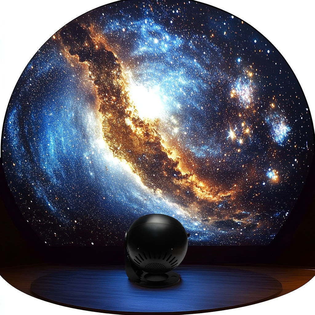Projecteur d'Étoiles Galaxy – Impressionnante Projection LED Spatiale avec Fonction Minuteur