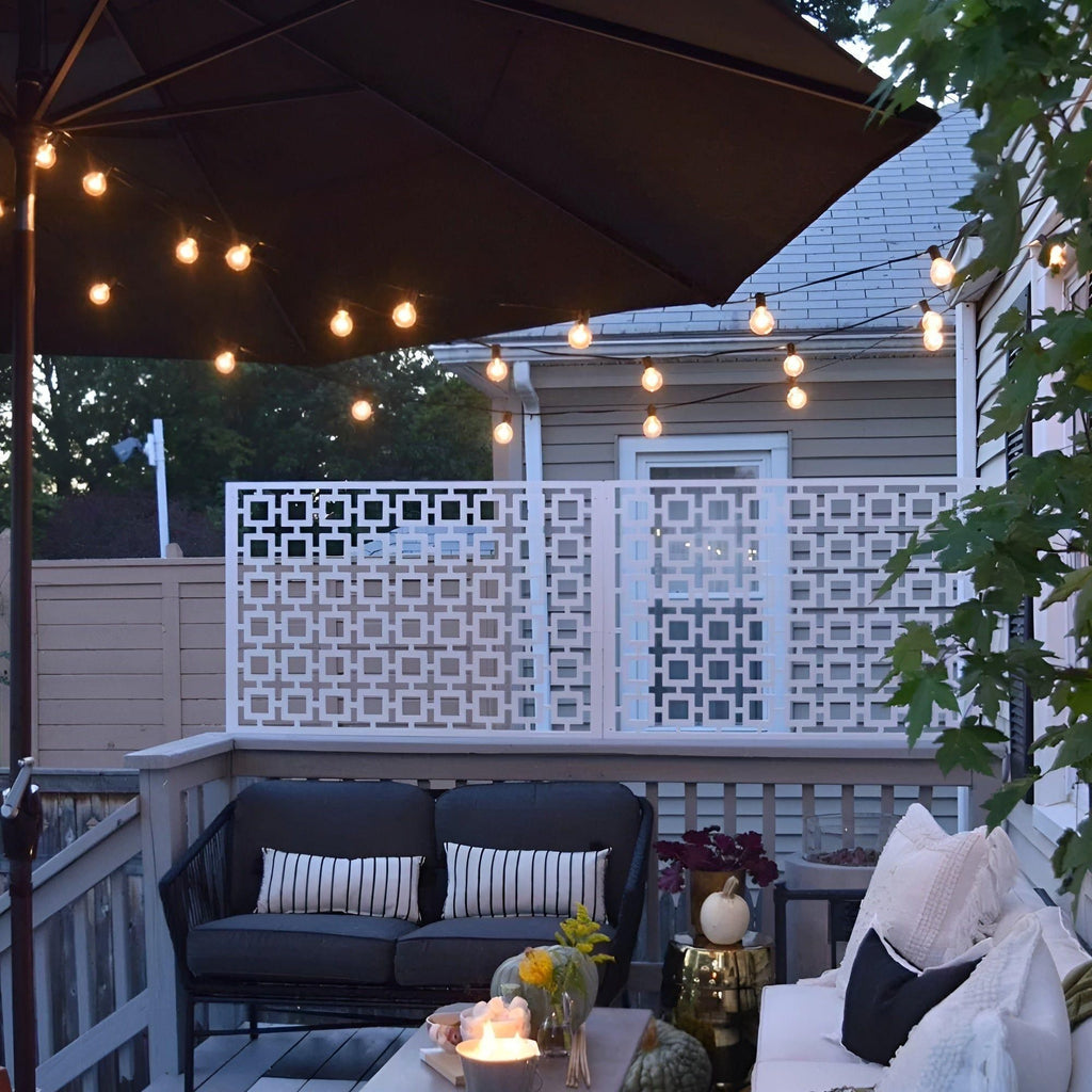 FairyFlicker Guirlandes lumineuses - Éclairage de terrasse luxueux avec protection étanche | Karnz