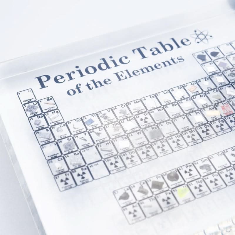 Une table périodique fascinante pour apprendre en s'amusant
