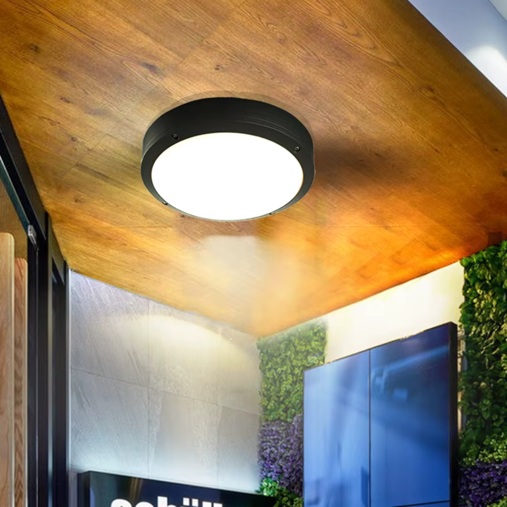 Plafonnier Étanche Monté En Surface IP65 | Luminaire LED Intérieur Extérieur