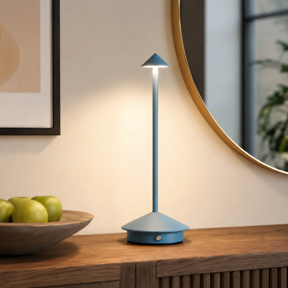 Lampe de Table Sans Fil Minimaliste Moderne avec Dimming Tactile